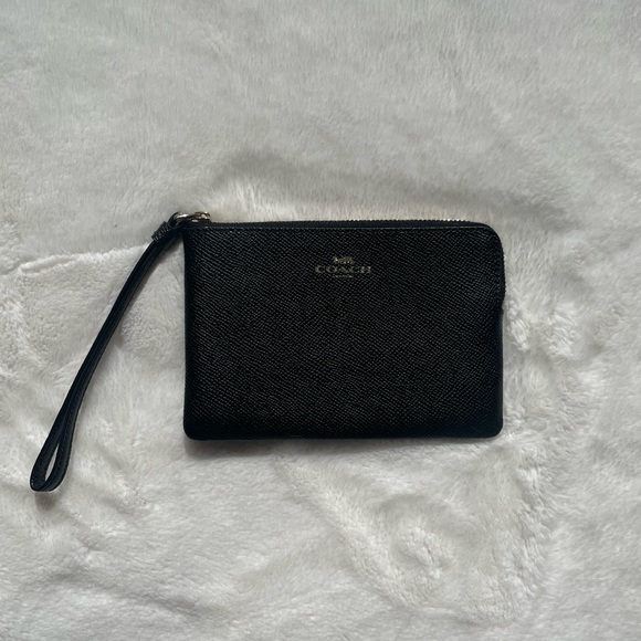Coach Black Wristlet - Picture 2 of 3